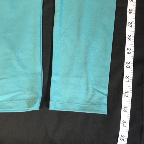 SweetLegs Teal Or No Teal Petite Leggings; BNWT - Picture 8 of 10